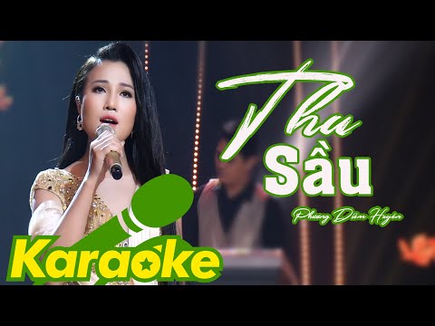 [Karaoke] Thu Sầu - Phương Diễm Huyền | Beat Gốc
