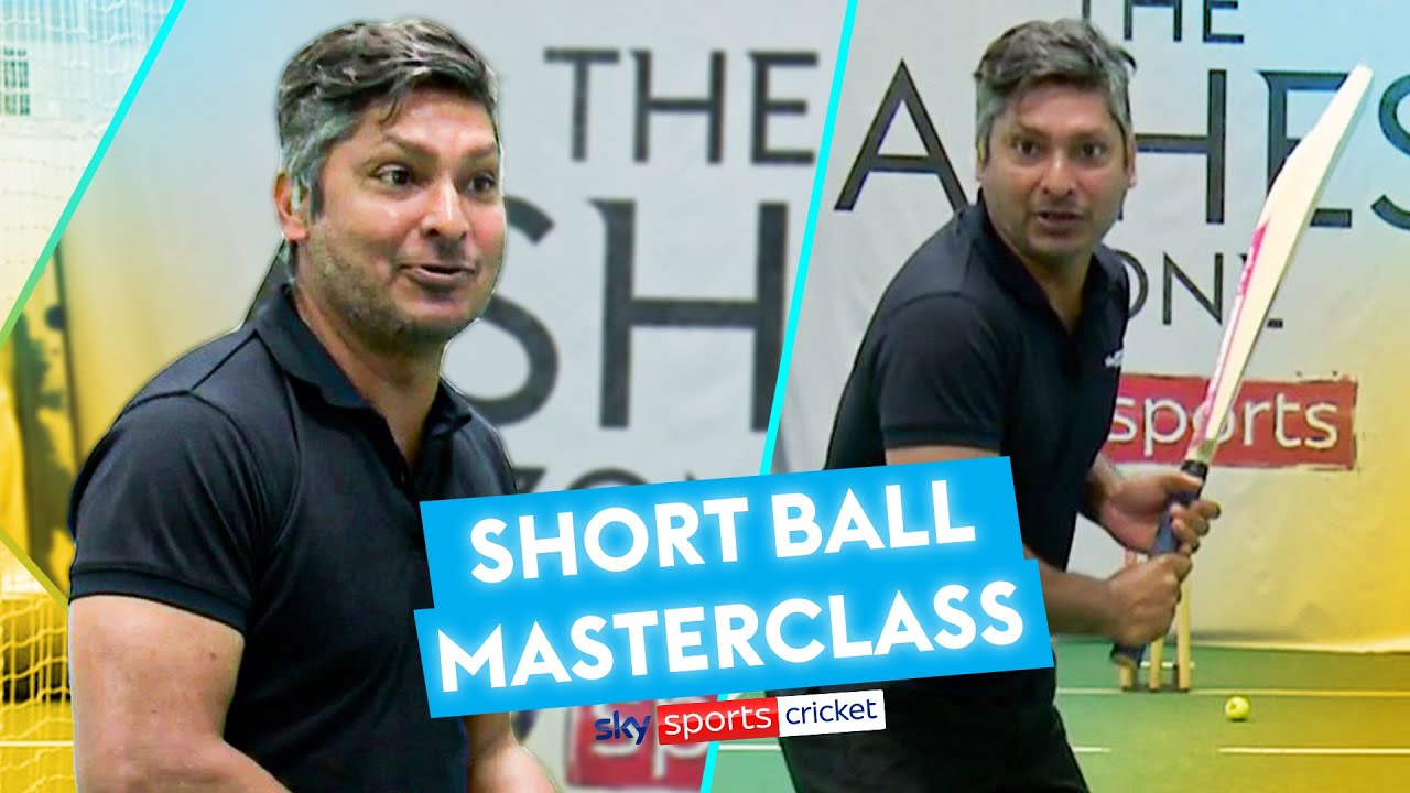 How to deal with a short ball! 💥 | Batting drills with Kumar Sangakkara & Mark Butcher