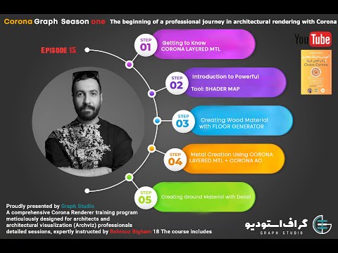 🎬 Episode 15: Creating Layered Materials and Floor Textures in Corona Renderer