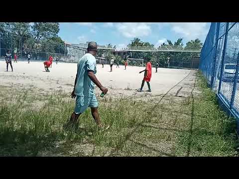 Primeiro tempo do jogo da categoria sub 12 a onde conseguimos a classificação