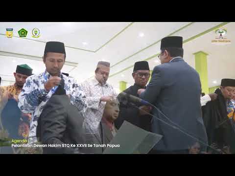 Pelantikan Dewan Hakim STQ XXVII Se Tanah Papua