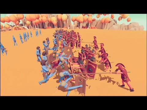 Rome Legion vs Barbarian - Totally Accurate Battle Simulator TABS