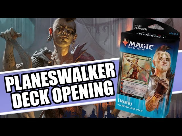 Vídeo relacionado con Magic The Gathering C46380000 Ravnica Allegiance Planeswalker Deck-one Sent at Random , color/modelo surtido