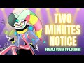 Loganne Two Minutes Notice Cover Helluva Boss FEMALE VER