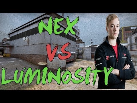 CSGO: POV mouz nex vs Luminosity (25/10) cache @ DreamHack Masters Malmö 2016