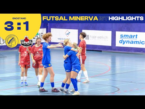 Highlights Futsal Minerva Damen vs. Uni Futsal Team Bulle (3:1) - SFWL - 02.02.2025