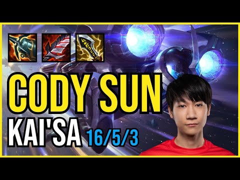 CODY SUN - KAI'SA vs KARTHUS Jungle - NA Challenger - Patch 11.5 QUADRAKILL
