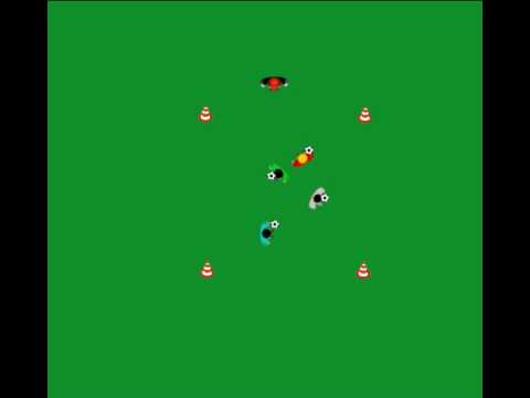 Fußball Training - Dribbling 155