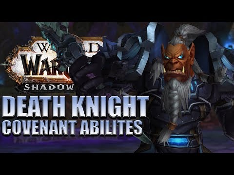 ALL Death Knight Covenant Abilities | Shadowlands Alpha