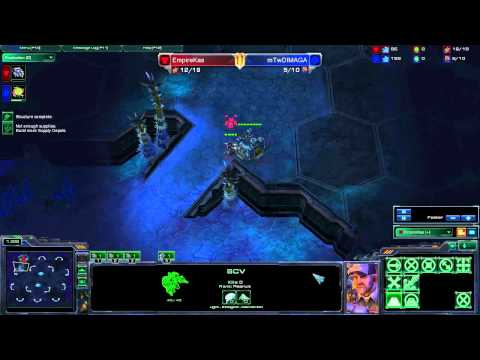 SC2 IEM Kiev 2012 semifinal Kas (T) vs DIMAGA (Z) - game 2: Kas' POV