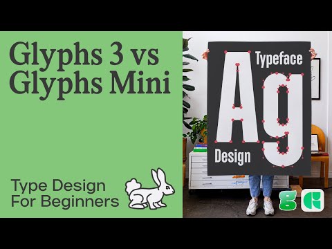 Glyphs Mini vs Glyphs 3 ( Font Design for Beginners )