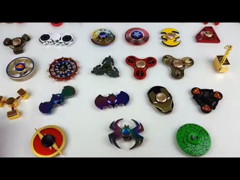 TOP BEST SUPER HERO FIDGET SPINNERS- WHICH IS YOUR FAVORITE??