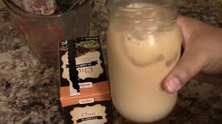 How to Make an Iced Chai Tea Latte!
