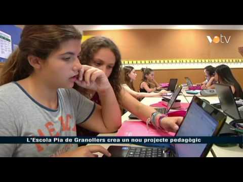 VOTV - L'Escola Pia de Granollers crea un nou projecte pedagògic