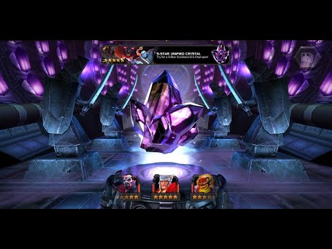 5 Star Unified + Legendary Unified Crystal Opening