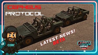 LATEST BETA UPDATES - News and roadmap! - Cepheus Protocol part 1