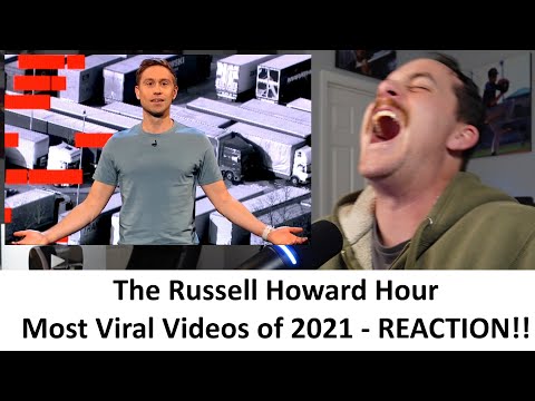 American Reacts Looking Back At The Most Viral Videos Of The Year - The Russell Howard Hour REACTION