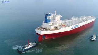 ULCC "TI EUROPE" dry-docking in China
