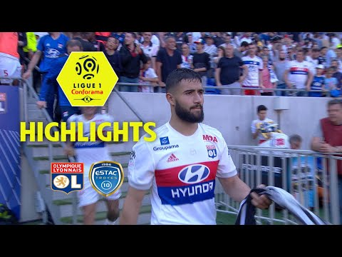 Olympique Lyonnais - ESTAC Troyes ( 3-0 ) - Highlights - (OL - ESTAC) / 2017-18