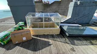 The Journey of Building a Cold Frame on the Roof