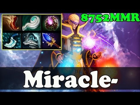 Dota 2 - Miracle- Top 1 MMR In The World Plays invoker Vol 39 - ROAD TO 9K