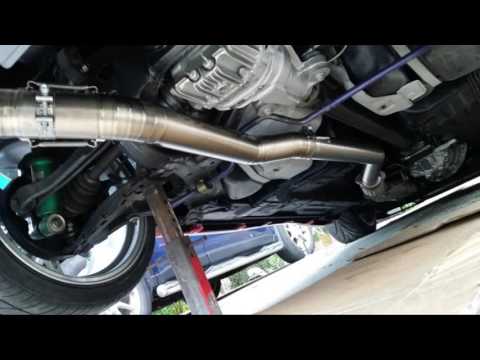Nissan S14 Tomei expremeTI exhaust sound test