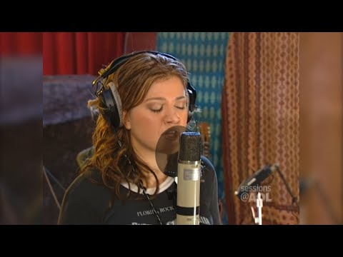 Kelly Clarkson - The Trouble With Love Is (Sessions @ AOL 2003) [HD]