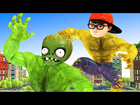 Good Nick Transform Nickhulk Geat War Giant Dr Zomboss - Scary Teacher 3D Funny Animation