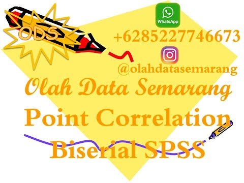 Point Correlation Biserial SPSS