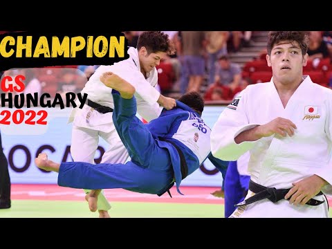 Murao Sanshiro Champion at Grand Slam Hungary 2022 Judo Japan