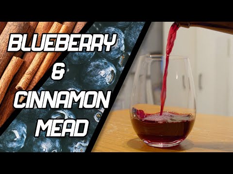 The Ultimate Blueberry & Cinnamon Mead Recipe with Tasting