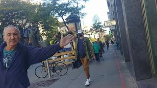 Download Lagu Montreal Walk, Downtown Montreal, October 6, 2021 , Quebec, Canada Thumbnail