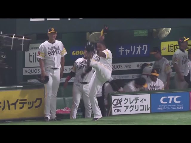 【6回裏】逆方向でも何のその!! ホークス・デスパイネ 貴重な勝ち越しホームラン‼ 2019/6/5 H-D