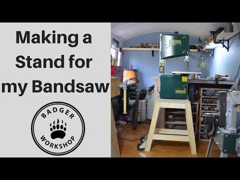 Making A Bandsaw Stand