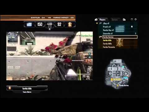 Call of Duty: Black ops 2 World Championship Semi Finals - Fariko Impact vs EnVyUS - Hardpoint