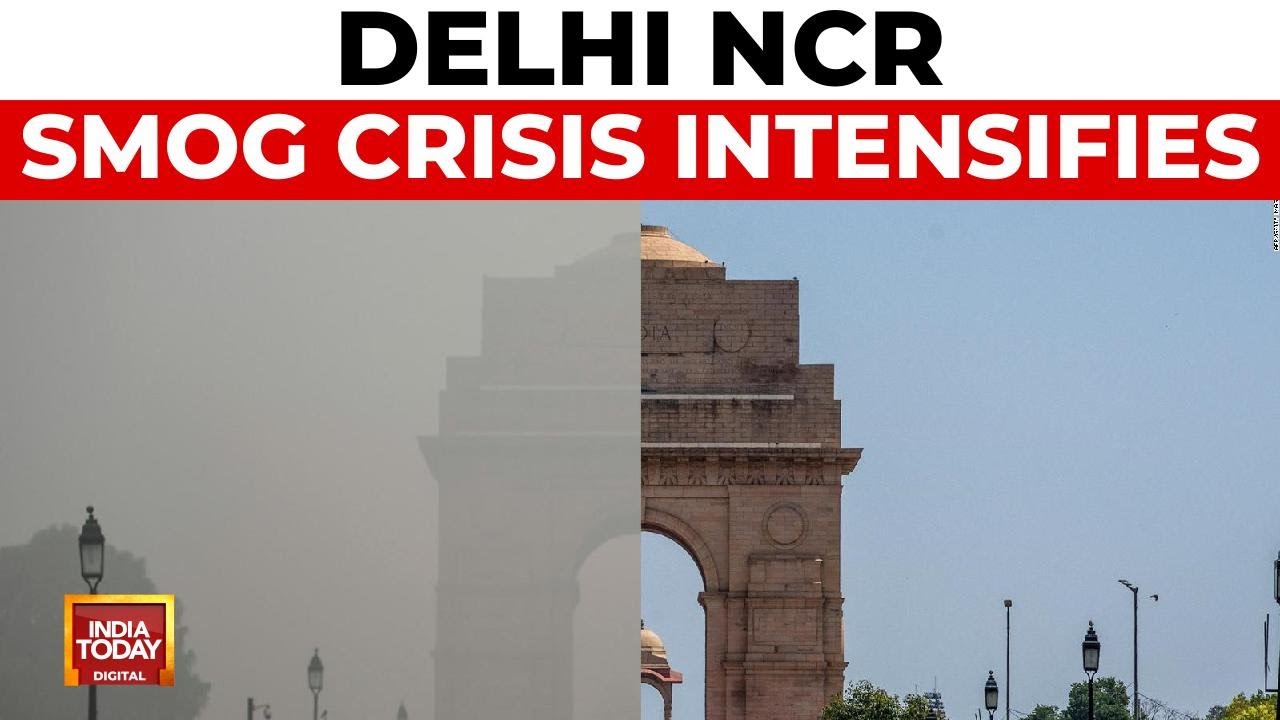 Delhi NCR Chokes Under Smog, DRAP 3 Implemented, Political Blame Game Erupts