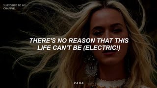 Katy Perry - Electric (Lyrics)