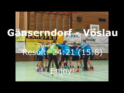 12/03/2016 Gänserndorf - Vöslau (Relegation Play-Off): Handball-Goalkeeper HARTWEIN Christoph