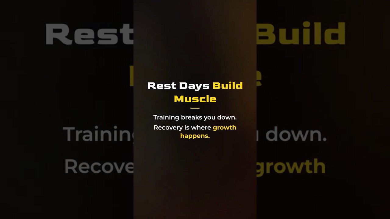 Do Rest Days Help Build Muscle? The Science of Recovery and Growth | Video Guide