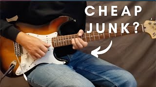 Video thumbnail for Squier Affinity Strat - is it as bad as you think? by Jules Guitar