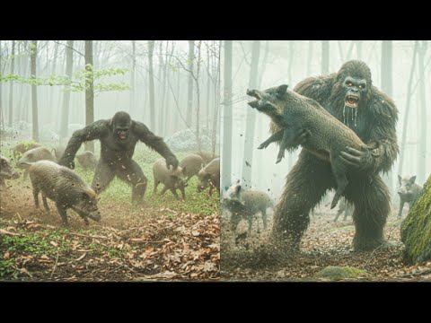 Hunter Caught a Bigfoot Attacked by Wild Boar Herd, Then He Had To Do This - Sasquatch Story