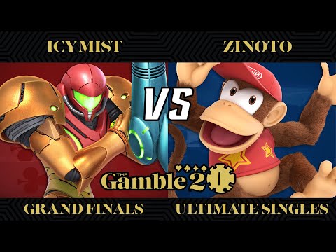 The Gamble 2 Grand Finals - IcyMist (Samus) vs. Zinoto (Diddy Kong) - SSBU