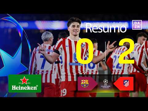 Barcelona 0-2 Atlético de Madrid 