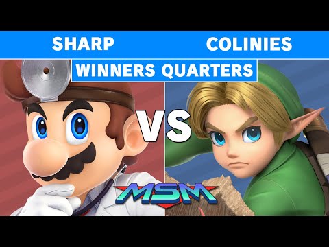 MSM Online 27 - NEST | Sharp (Dr. Mario) Vs. VNG | Colinies (Young Link) Quarters - Smash Ultimate