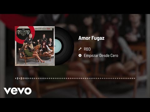 RBD - Amor Fugaz (Audio)