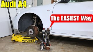 How to Replace CV Axle | 2015 Audi A4 Quattro (B8/B8.5) Front Axle Shaft Replacement