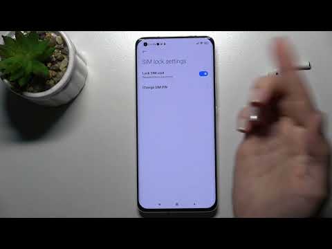 How to Remove SIM PIN from SIM Card in XIAOMI Mi 11 Ultra - Disable PIN for SIM Card