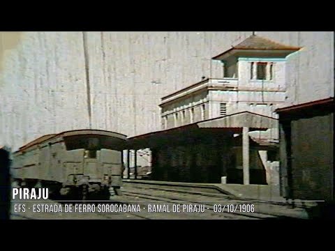 EFS - Estrada de Ferro Sorocabana - Ramal de Piraju SP