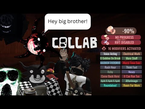 MAXIMUM OVERDRIVE CHAOS 6! 🏃💨 | Roblox DOORS | With @ItsdeScreechfromdoorz!