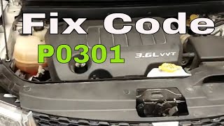 Dodge Journey 2015 -  how to fix code p0301
